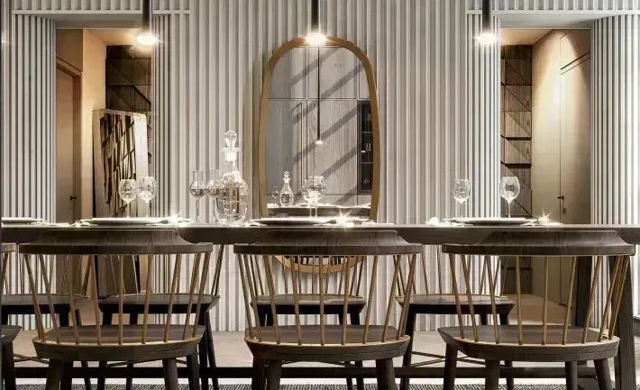 Essbereich und Office Haus 7 Neubau Neuss